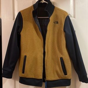 Like New - The North face Reversible Jacket - Size Boys Large (14-16)